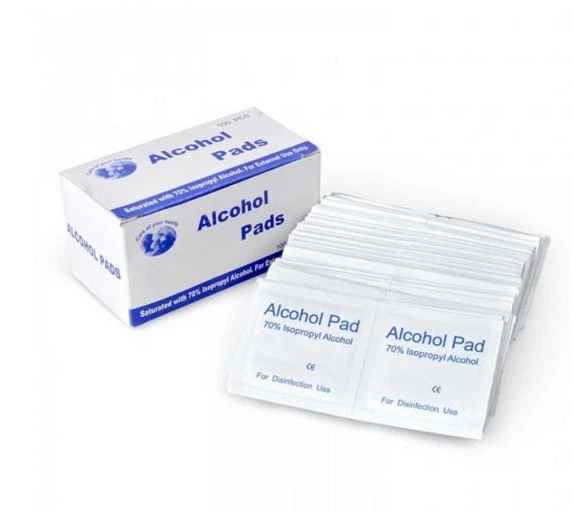 Sterile Medical Disposable Non-woven Alcohol Pad Swab With CE